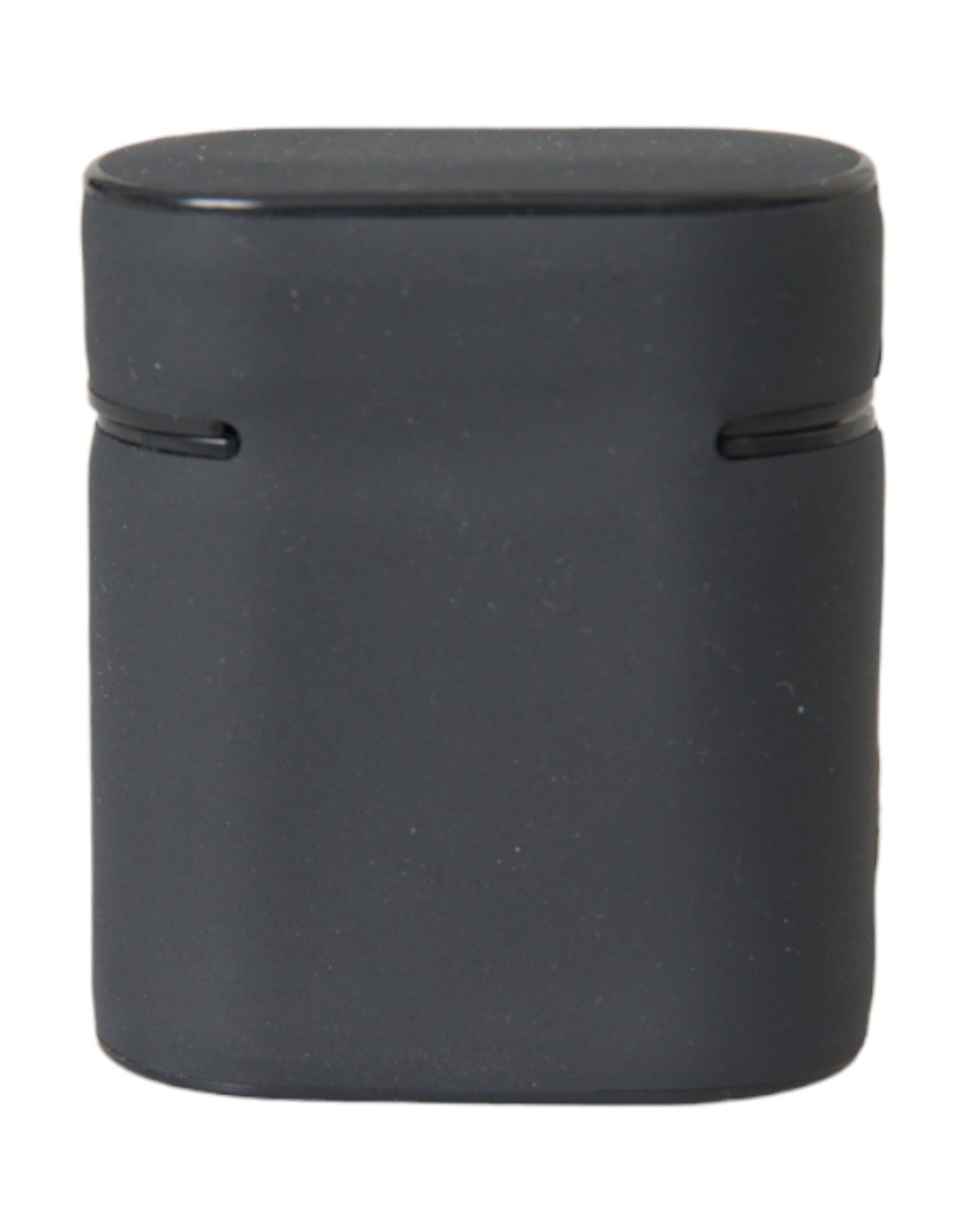 Étui pour Airpods Dolce & Gabbana en silicone noir et blanc avec logo en relief
