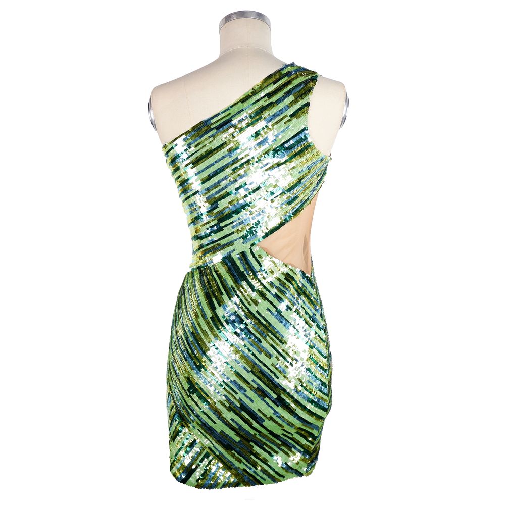 Robe femme en polyamide vert Elisabetta Franchi