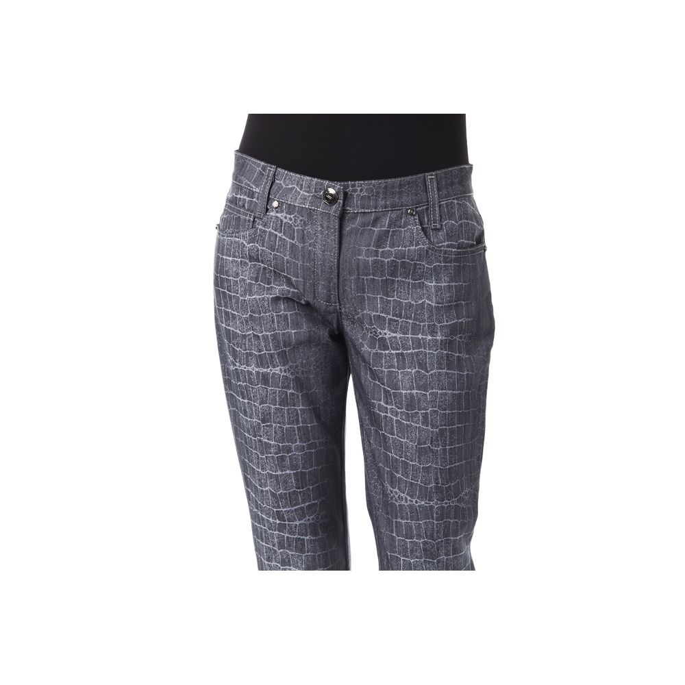 BYBLOS Black Viscose Women's Pants