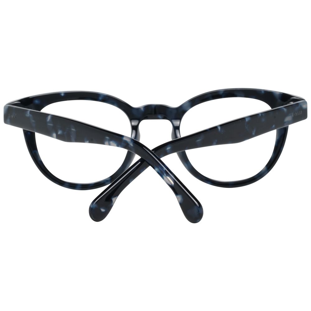 Montures optiques unisexes bleues Lozza