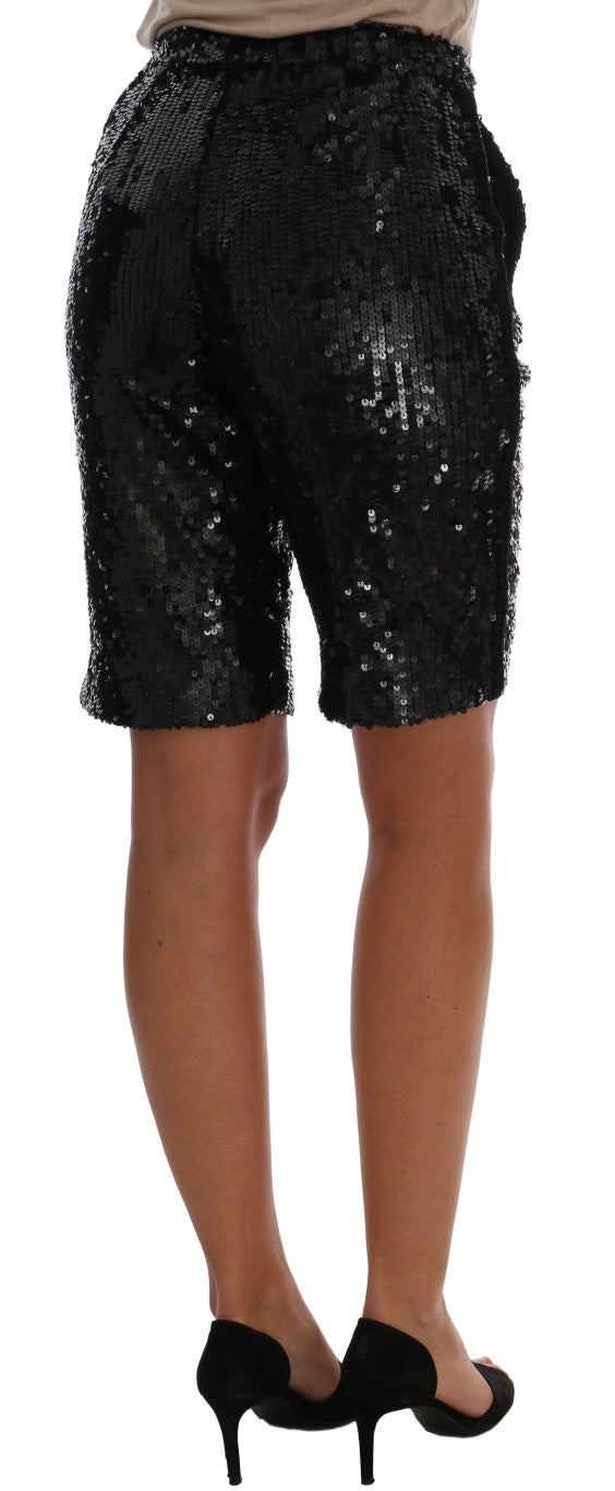 Short tendance noir à paillettes Dolce & Gabbana