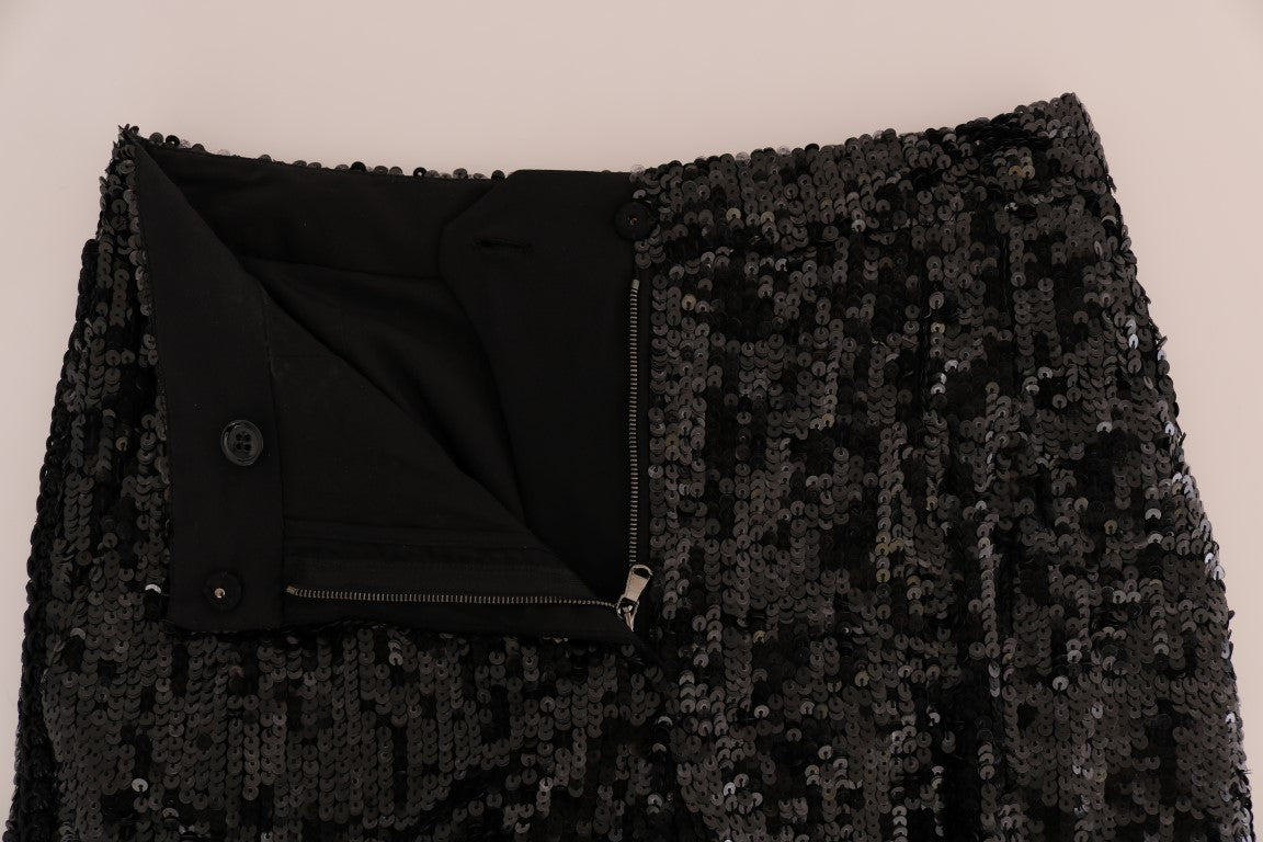 Short tendance noir à paillettes Dolce & Gabbana