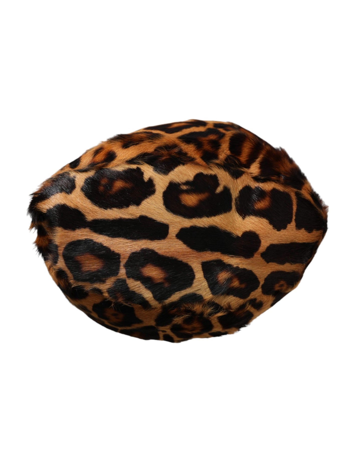 Bob Dolce & Gabbana en fourrure léopard marron pour femme