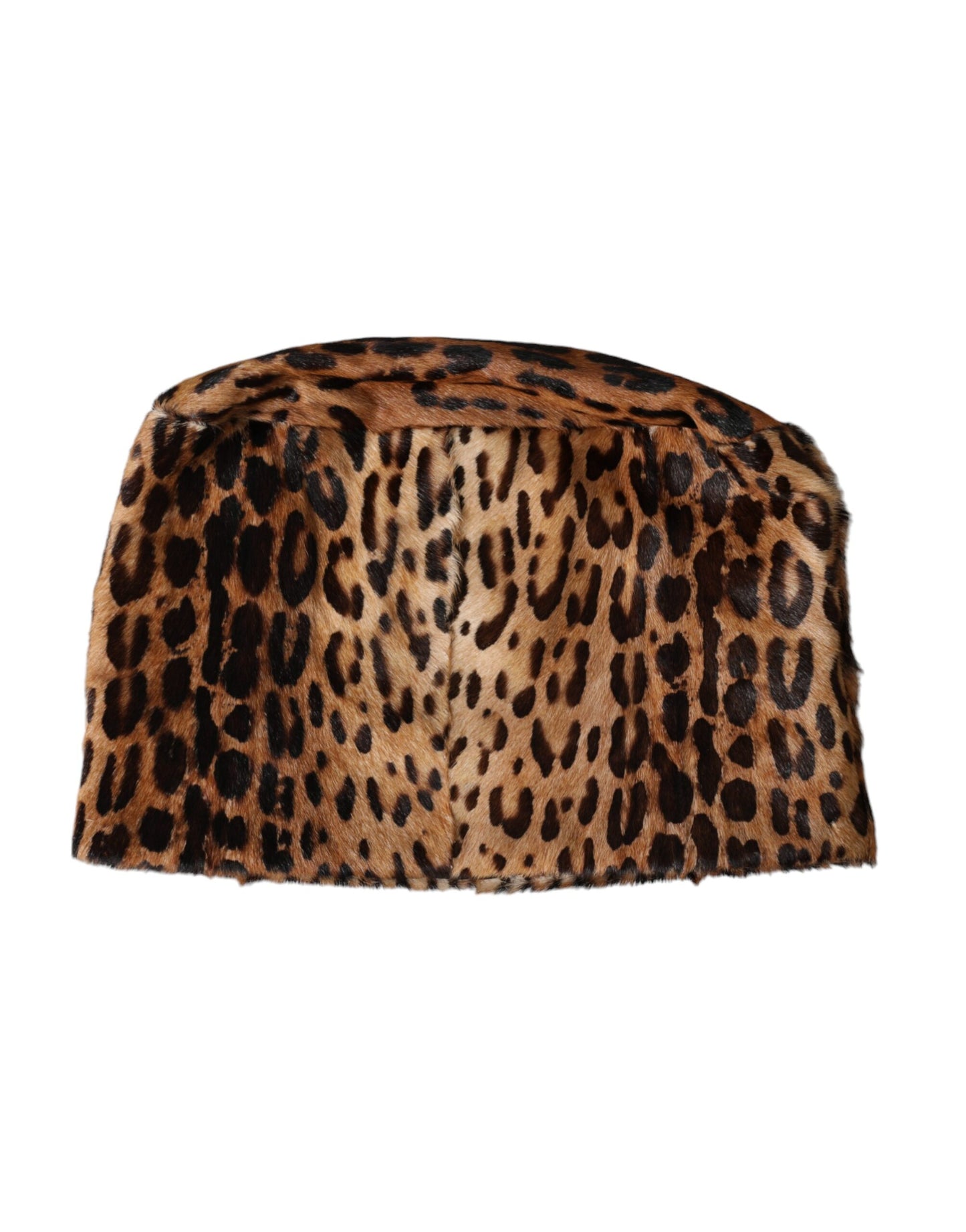 Bob Dolce & Gabbana en fourrure léopard marron pour femme