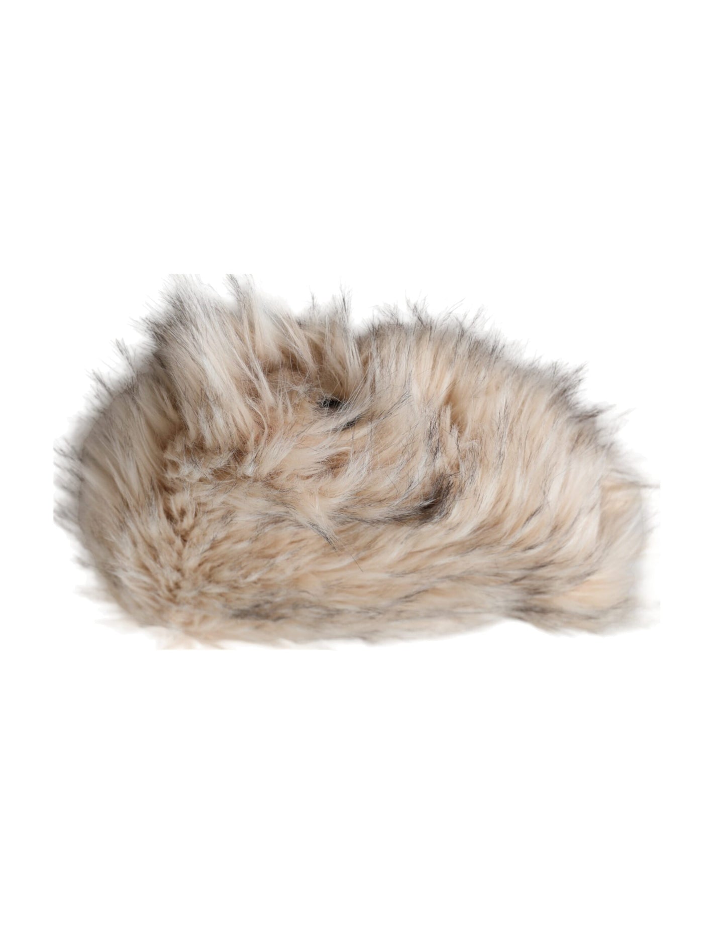 Bob Dolce & Gabbana en fourrure acrylique beige pour femme