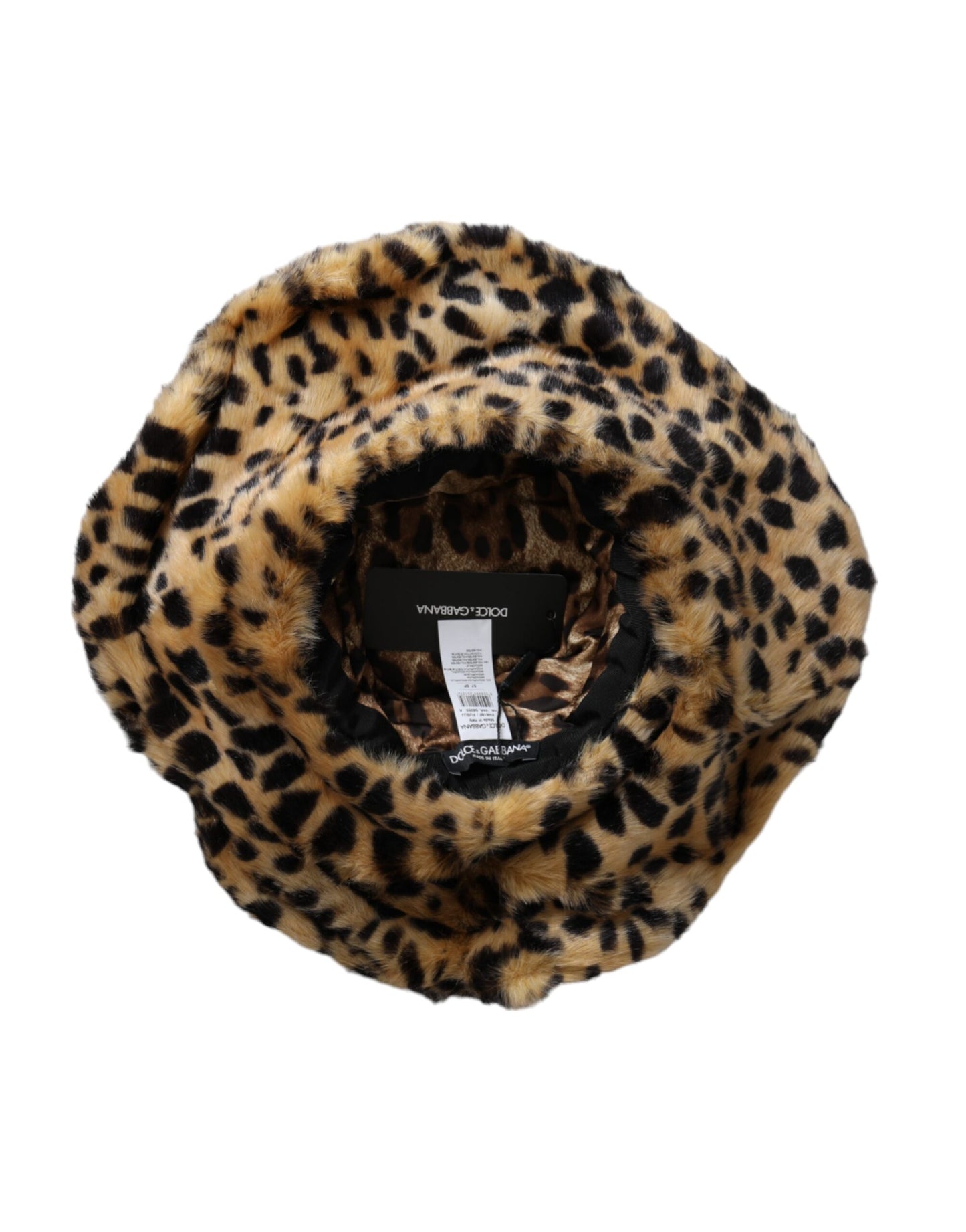 Bob Dolce & Gabbana en fourrure léopard marron pour femme