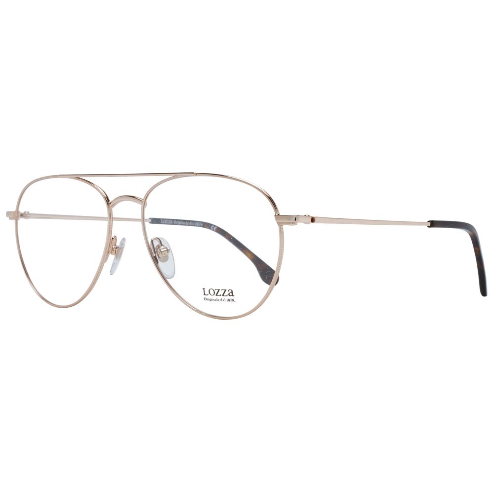 Montures optiques unisexes Lozza Gold