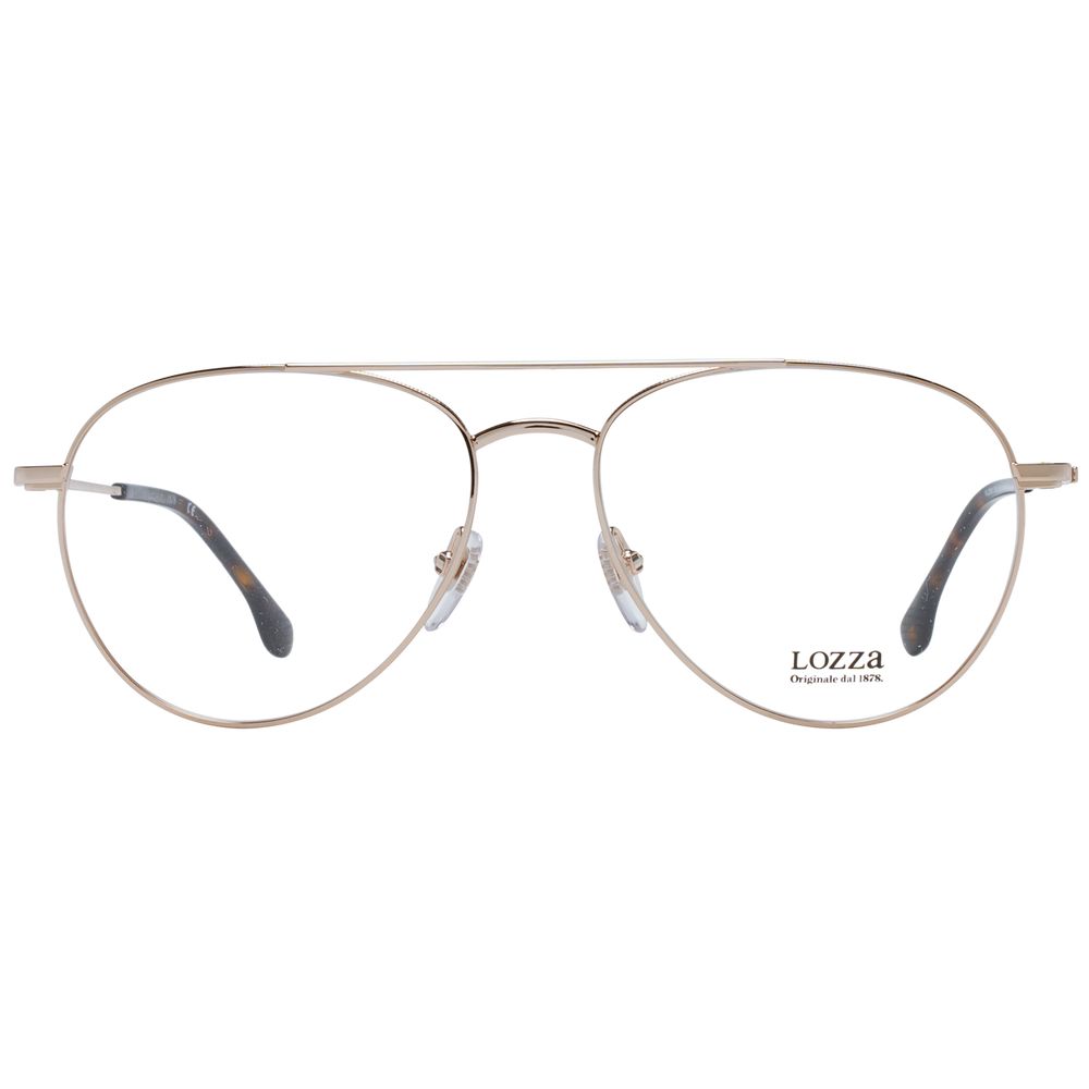 Montures optiques unisexes Lozza Gold