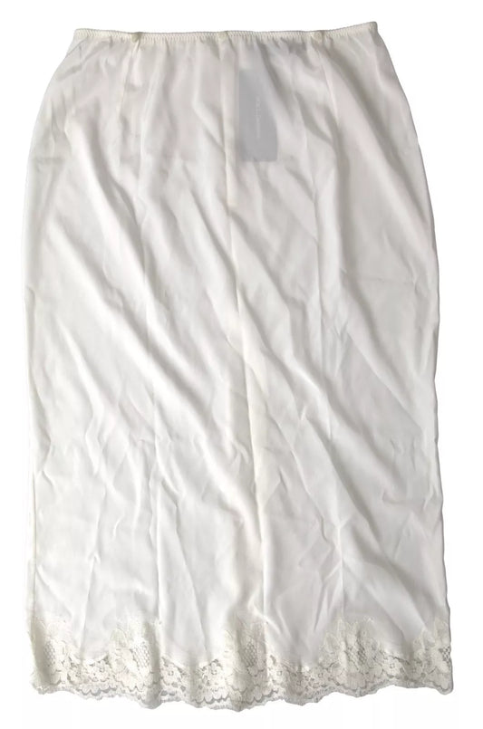 Dolce & Gabbana Weiße Dessous Halbslip Nachtwäsche Unterwäsche