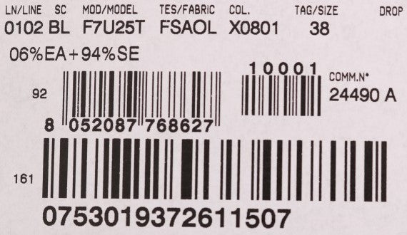 T-shirt en soie stretch multicolore citron Dolce & Gabbana