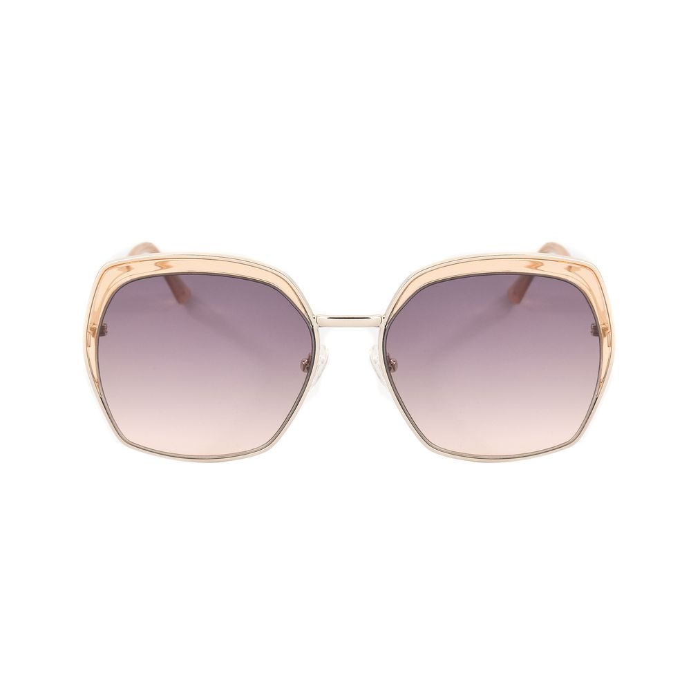 Lunettes de soleil Guess en métal doré