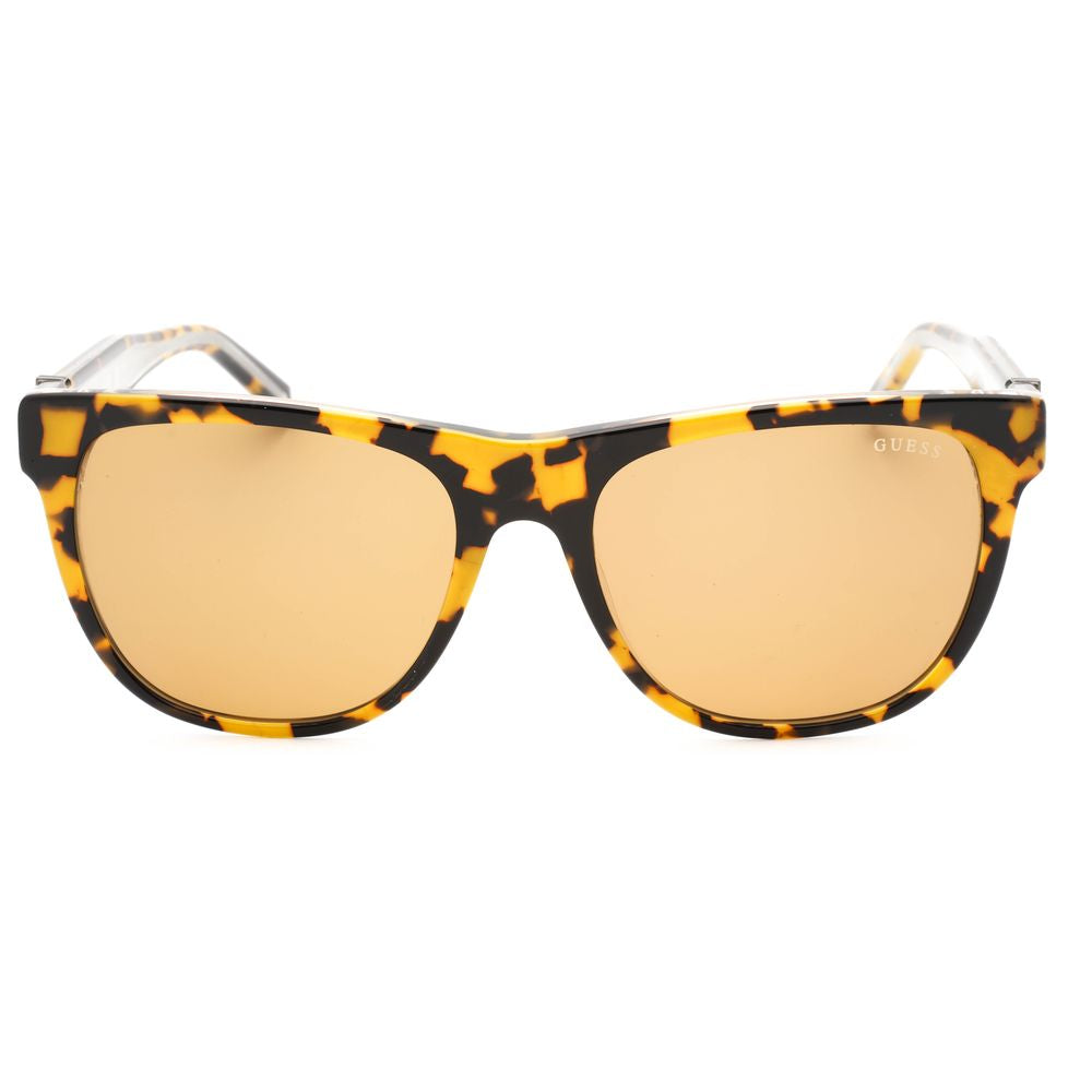 Guess – Braune Sonnenbrille aus Harz