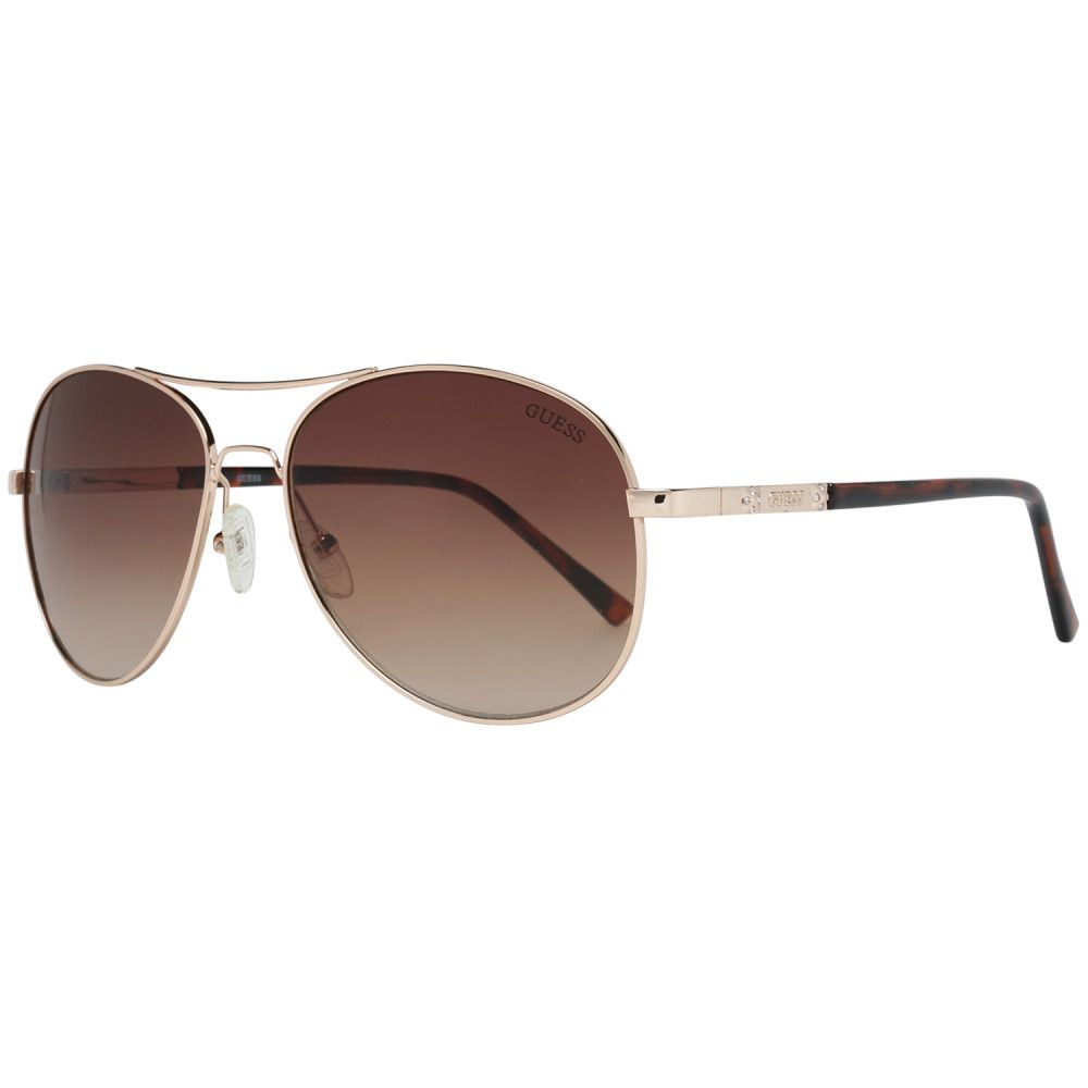 Lunettes de soleil Guess en métal doré