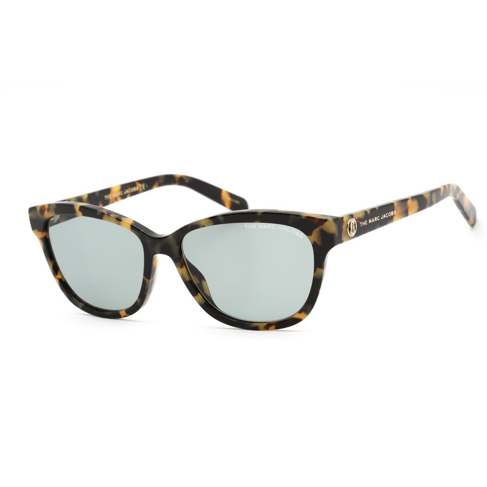 Lunettes de soleil en plastique marron Marc Jacobs