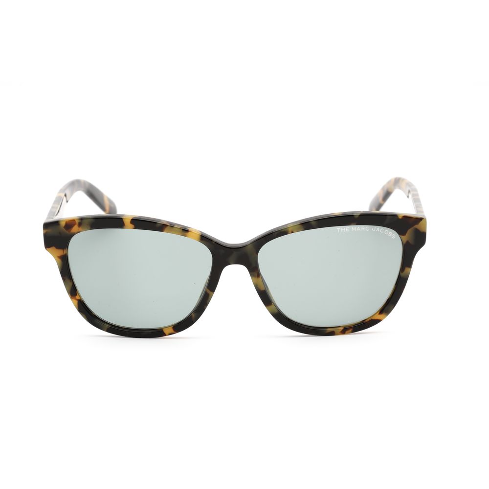 Lunettes de soleil en plastique marron Marc Jacobs