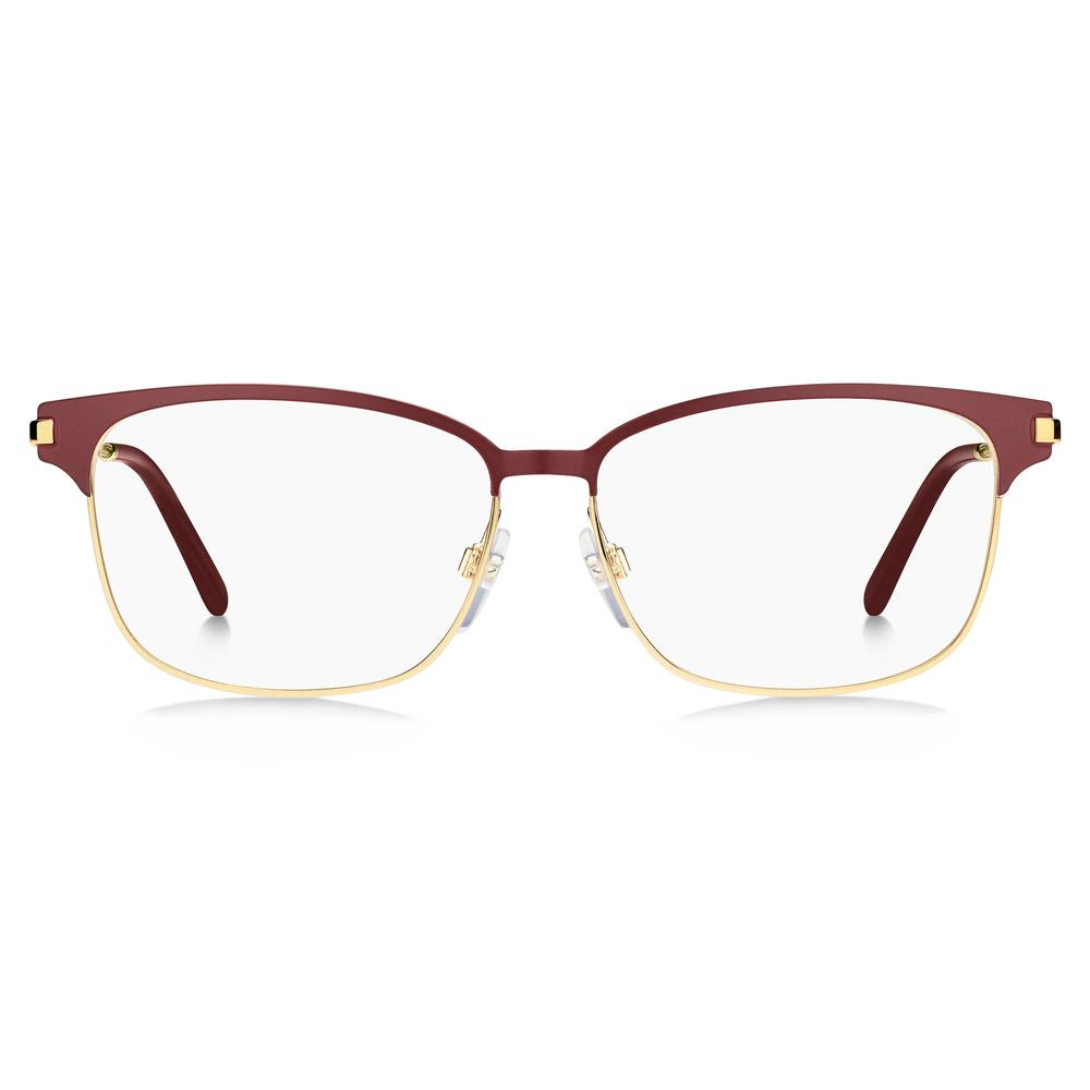 Montures en métal bordeaux Marc Jacobs