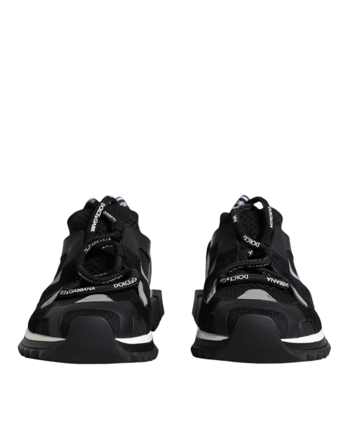 Baskets de randonnée Sorrento noires en maille Dolce & Gabbana