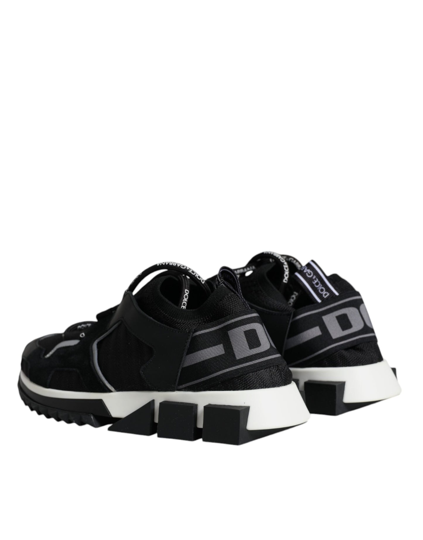 Baskets de randonnée Sorrento noires en maille Dolce & Gabbana