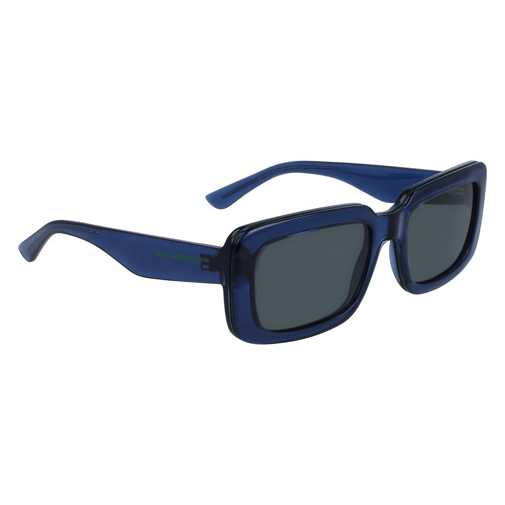 Lunettes de soleil bleues injectées Karl Lagerfeld