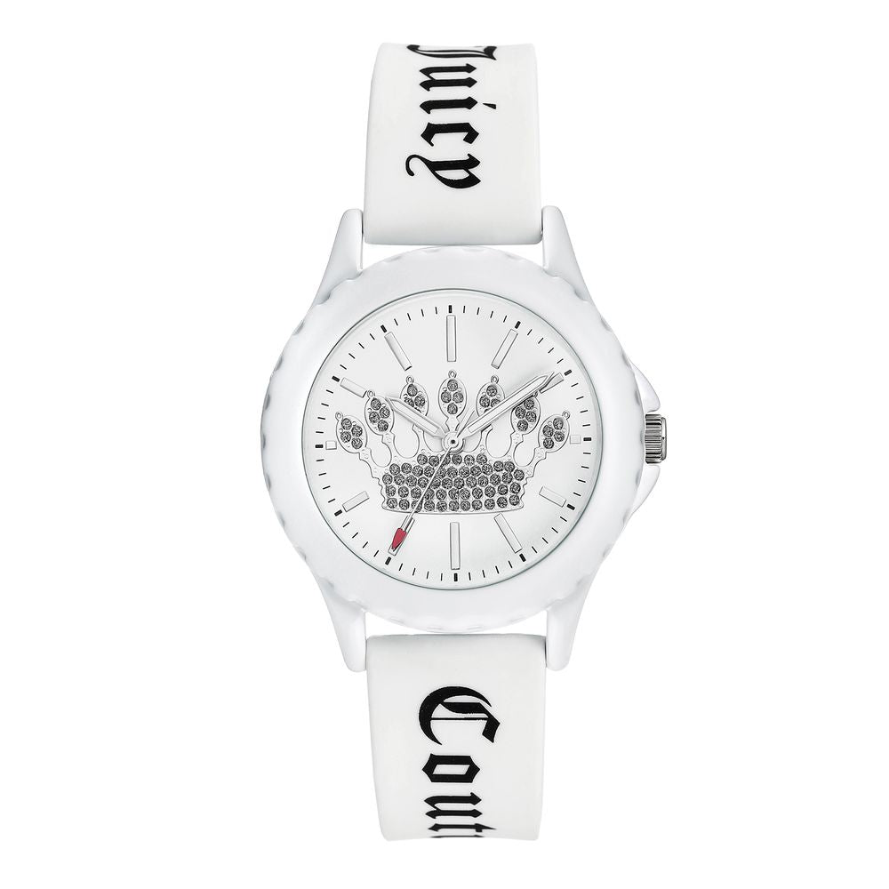 Montre synthétique blanche Juicy Couture