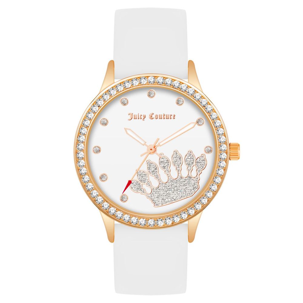 Montre synthétique blanche Juicy Couture