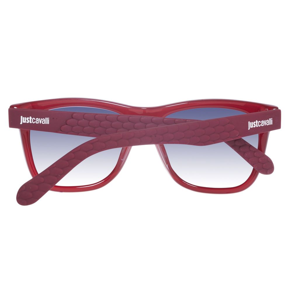 Lunettes de soleil en plastique rouge Just Cavalli