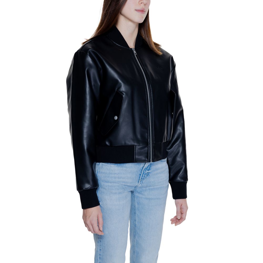 Vestes et manteaux en polyéthylène noir Calvin Klein Jeans