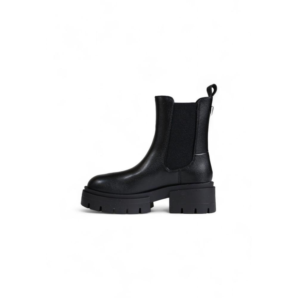 Guess – Knöchelstiefel aus Polyethylen in Schwarz