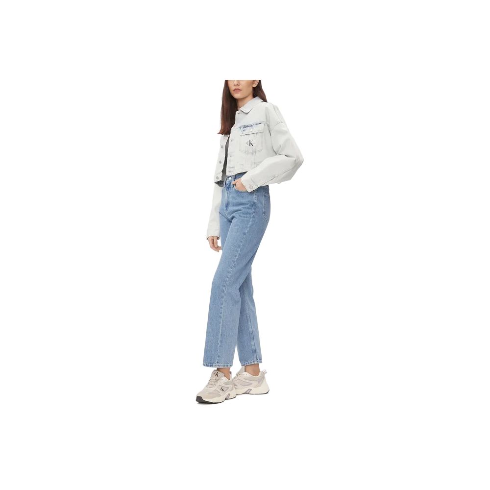 Jean Calvin Klein Jeans coupe décontractée en coton bleu clair