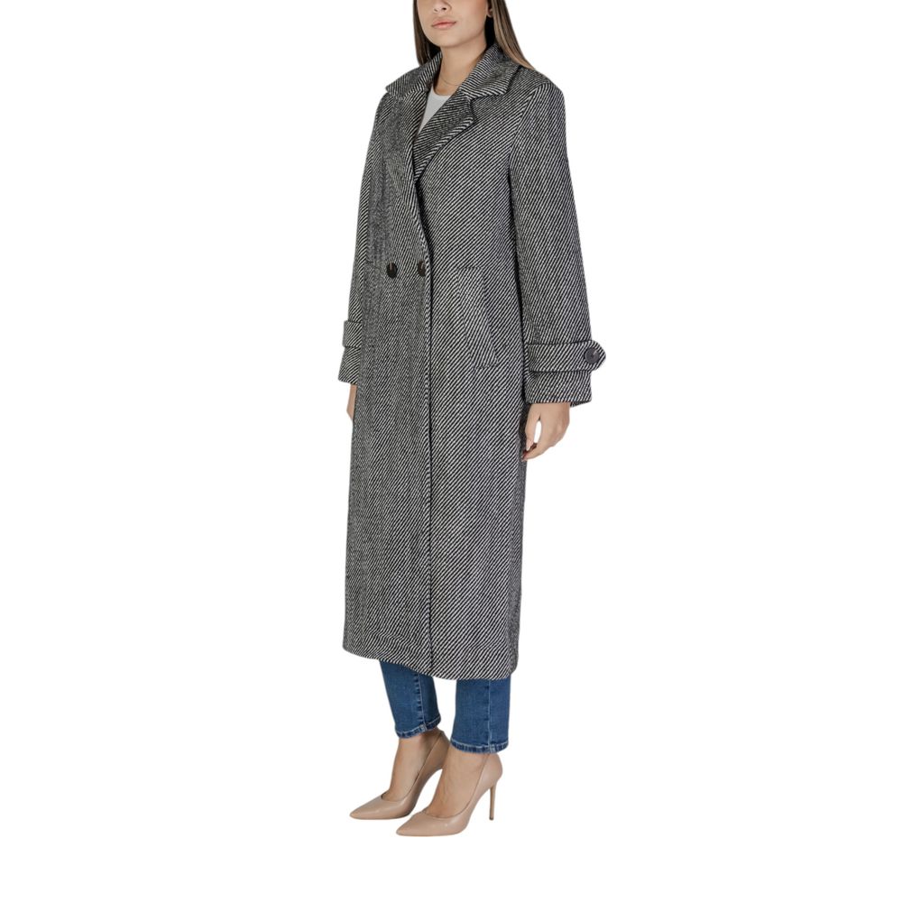 Manteau en polyester noir Vila Clothes