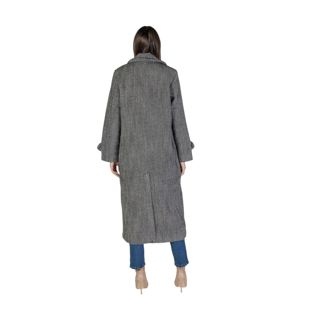 Manteau en polyester noir Vila Clothes