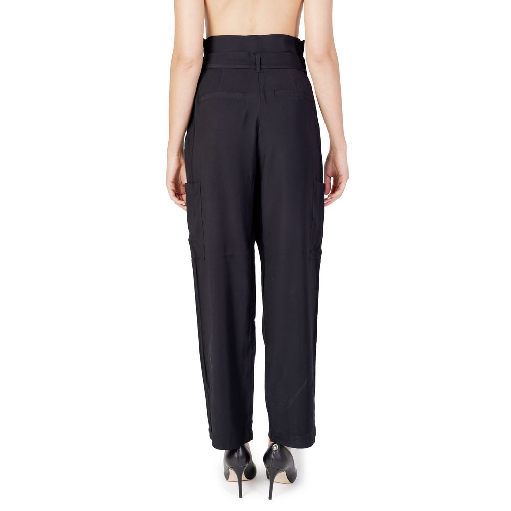 Pantalon en viscose noir Vila Clothes