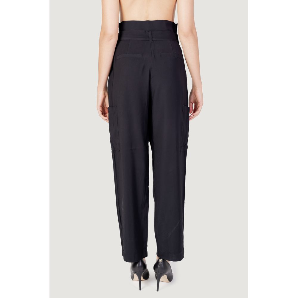 Pantalon en viscose noir Vila Clothes