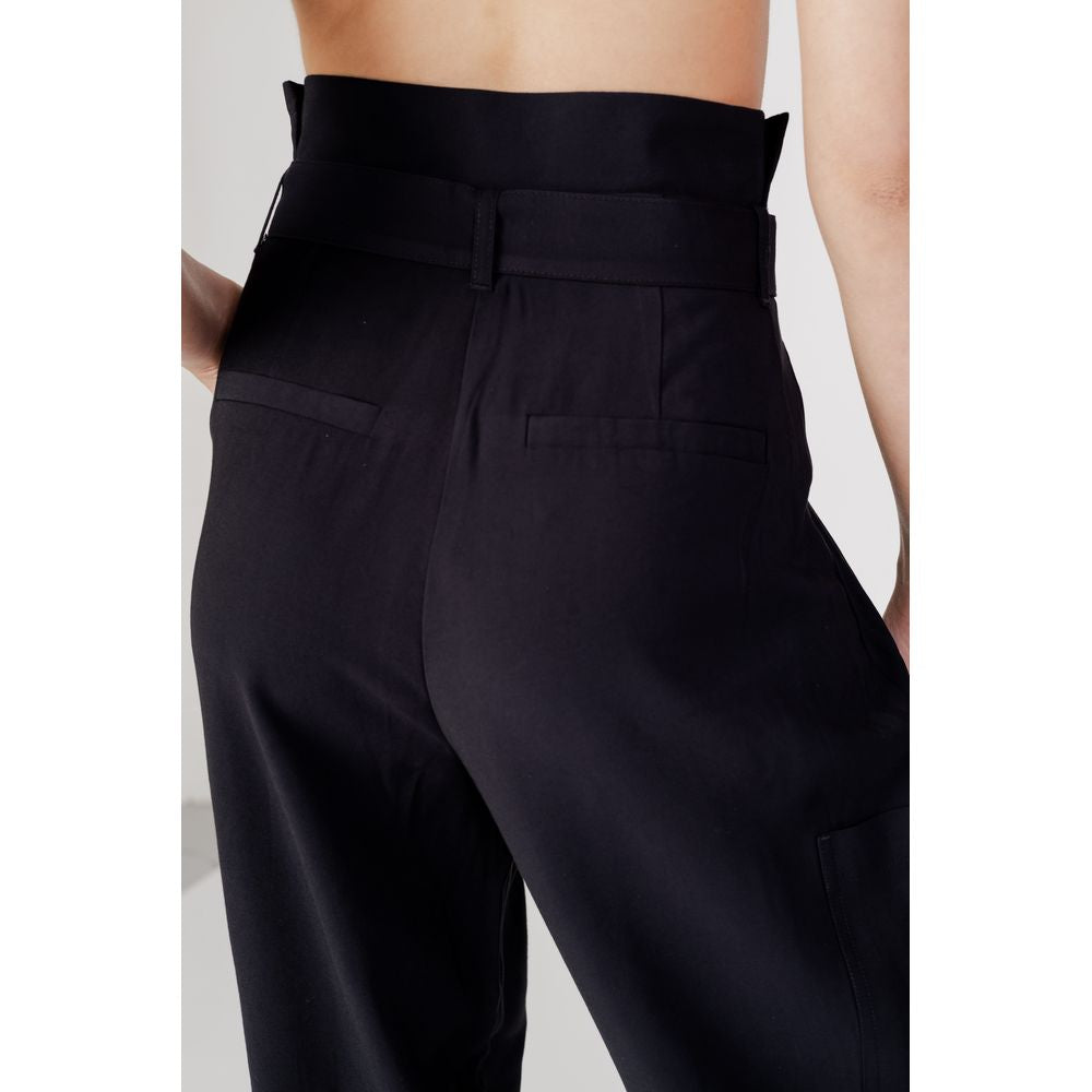 Pantalon en viscose noir Vila Clothes
