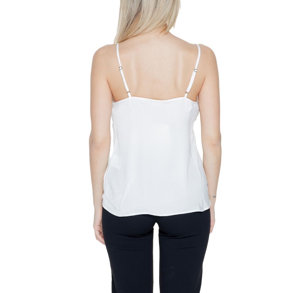 Débardeur en polyester blanc Jacqueline De Yong