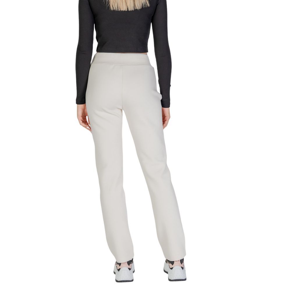 Guess Active Cremefarbene Jogginghose aus Baumwolle