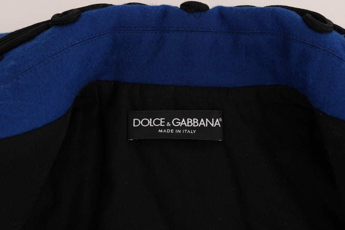 Trench en laine noire Dolce & Gabbana