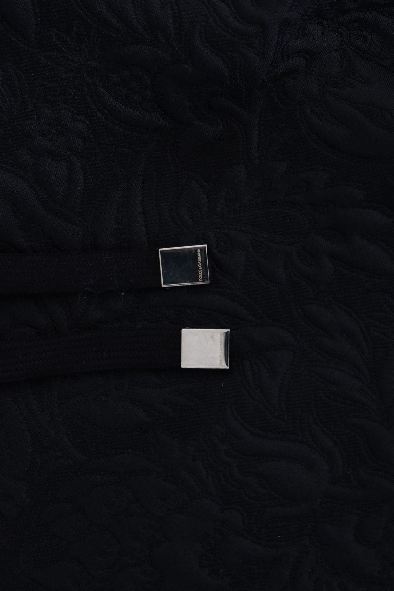 Pull à capuche noir à cristaux Fairy Tale de Dolce & Gabbana