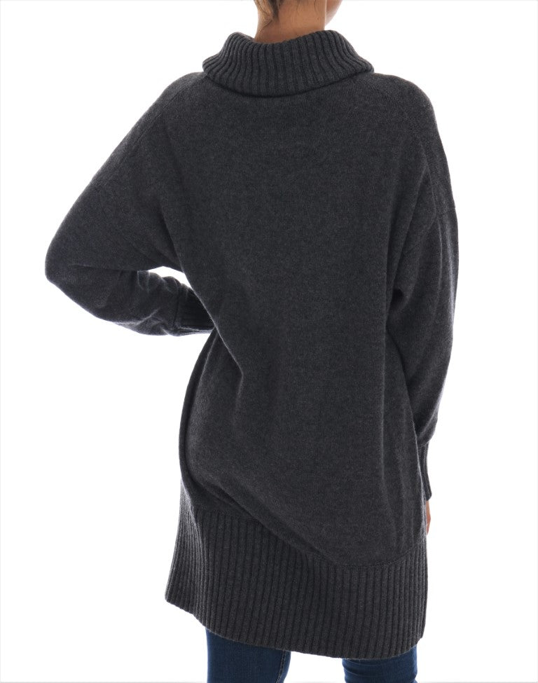 Pull en cachemire gris cristal Dolce & Gabbana Fairy Tale