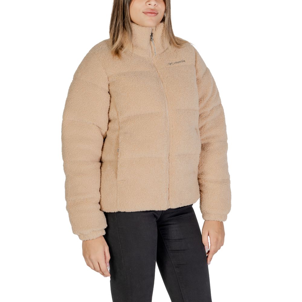 Manteau en nylon beige Columbia