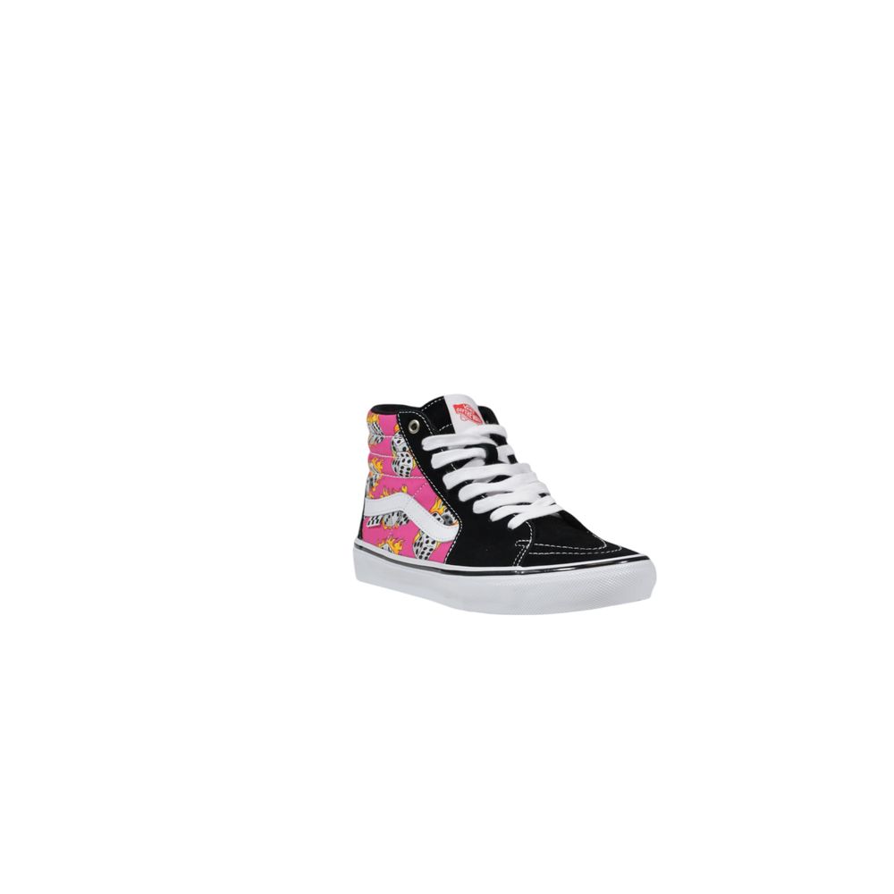 Baskets Vans en cuir suédé rose
