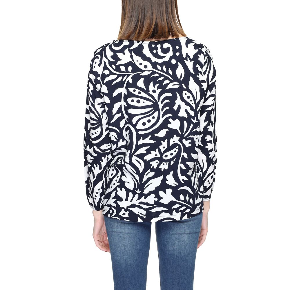 Chemisier en viscose bleu Street One