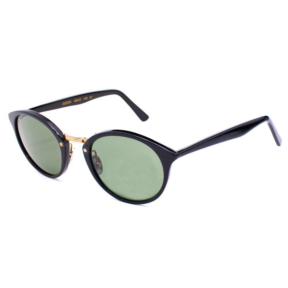 Lunettes de soleil en acétate noir LGR