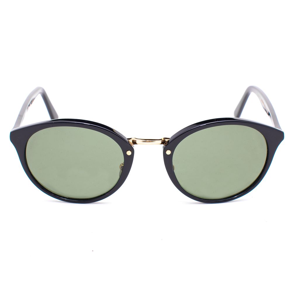 Lunettes de soleil en acétate noir LGR