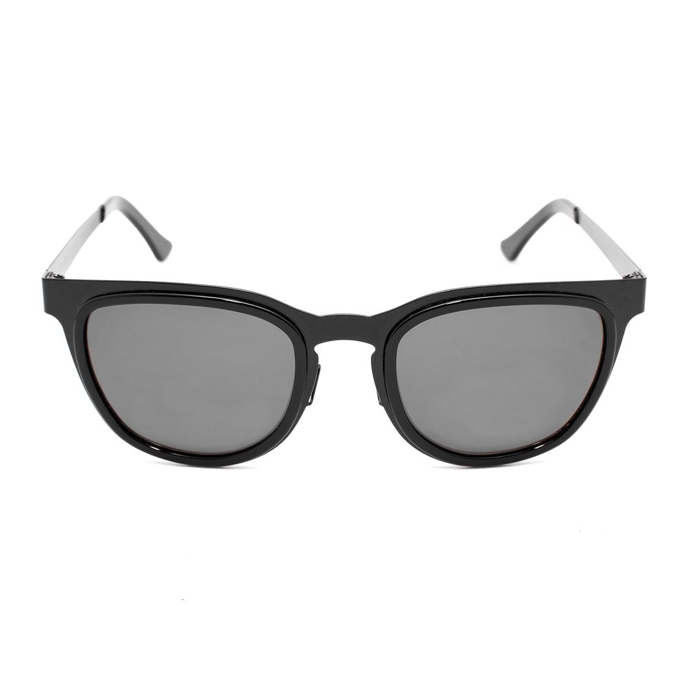 Lunettes de soleil LGR en acier inoxydable noir