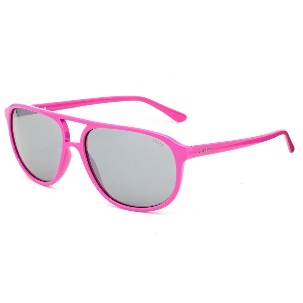 Lunettes de soleil injectées violettes Lozza