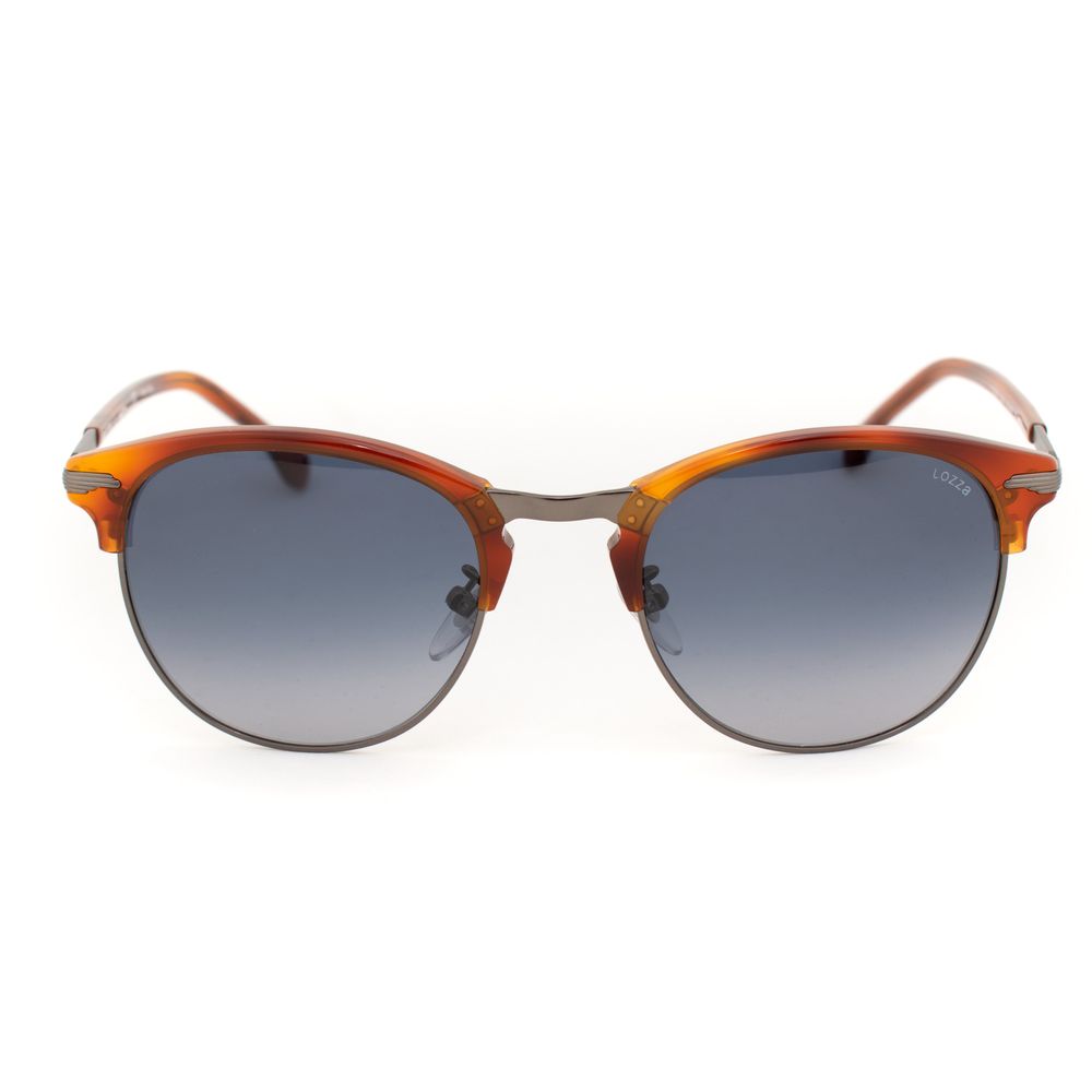 Lunettes de soleil en acétate marron Lozza