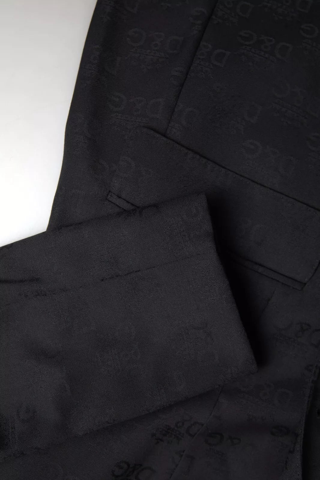 Veste blazer noire à manches longues Dolce & Gabbana