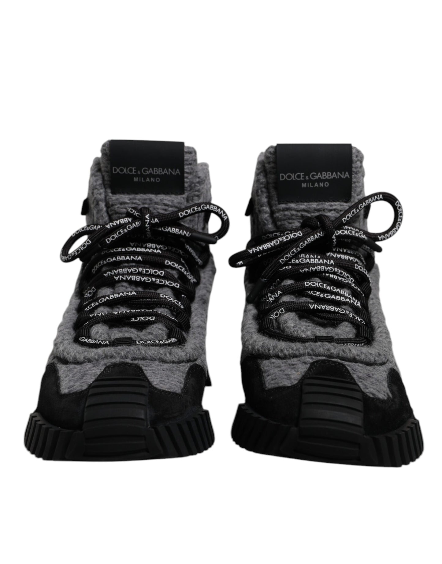 Baskets montantes Dolce & Gabbana NS1 grises et noires