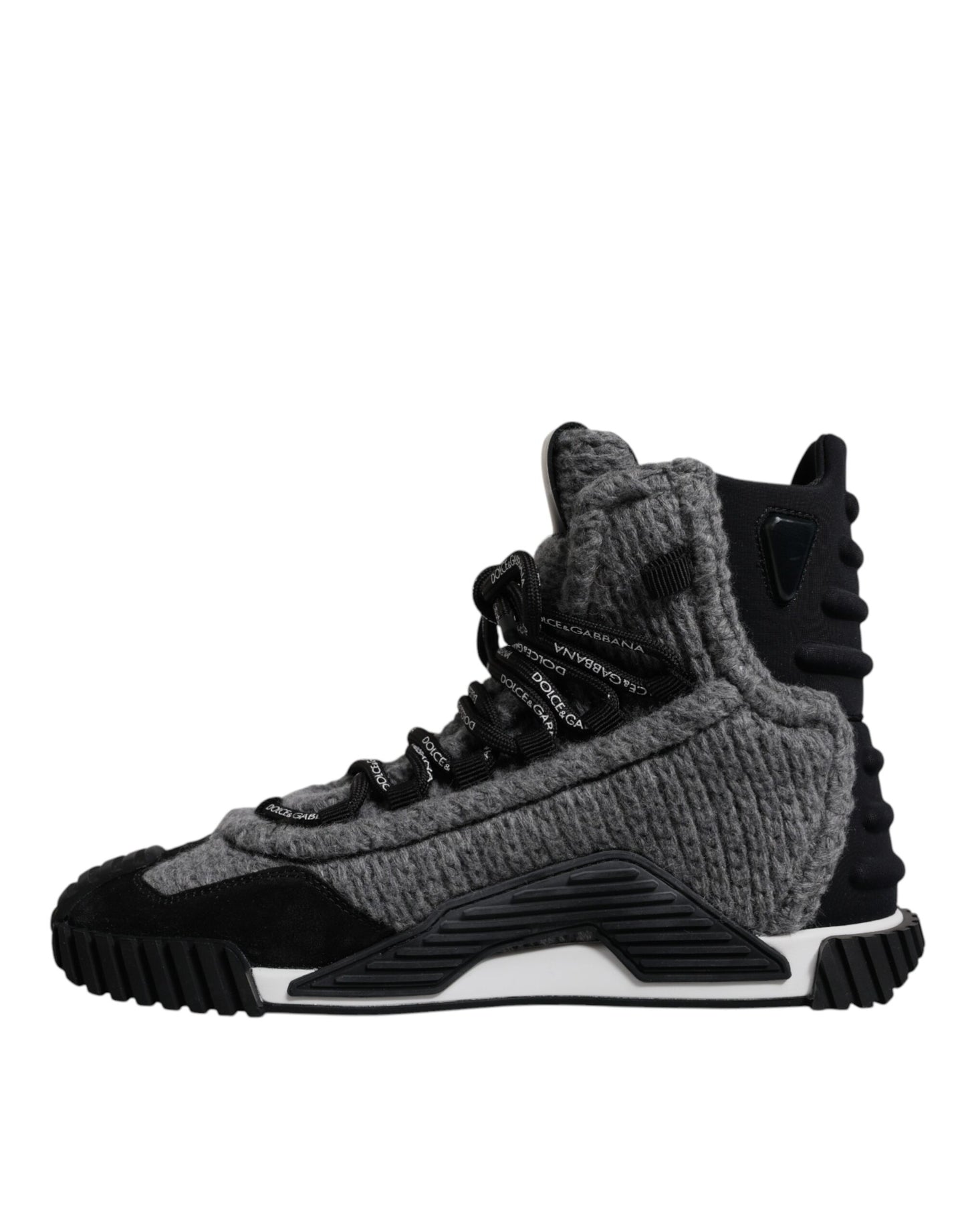 Baskets montantes Dolce & Gabbana NS1 grises et noires
